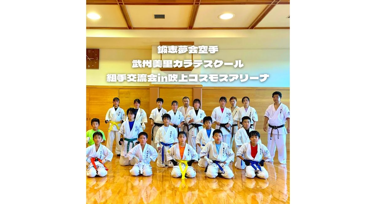 武州美里カラテスクールの写真