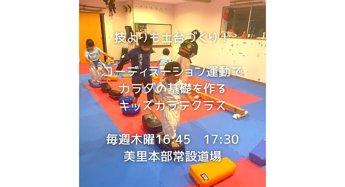武州美里カラテスクールの写真