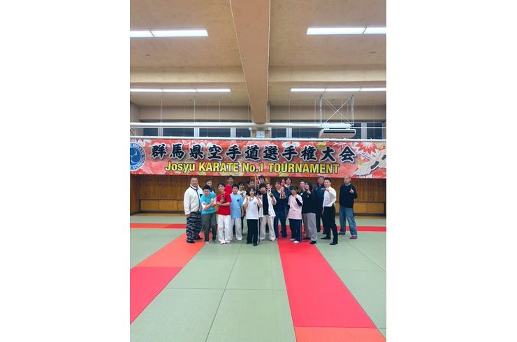 群馬県空手道選手権大会の写真