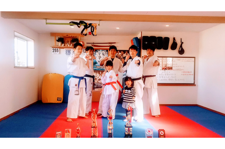 空手の教室写真