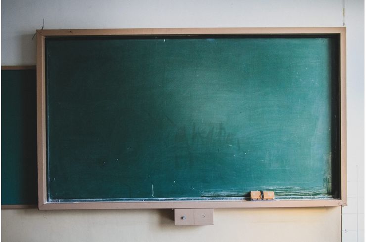 学校の黒板