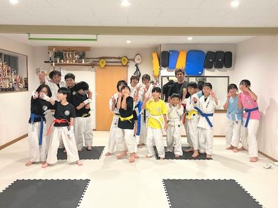 武州美里カラテスクールの写真